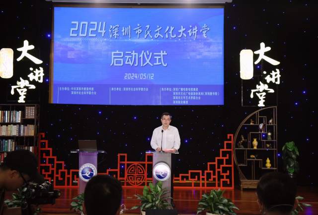 吳定海在致辭中。